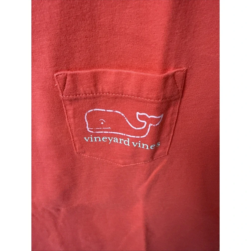VINEYARD VINES RED WHALE‎ BOAT TSHIRT SIZE XS